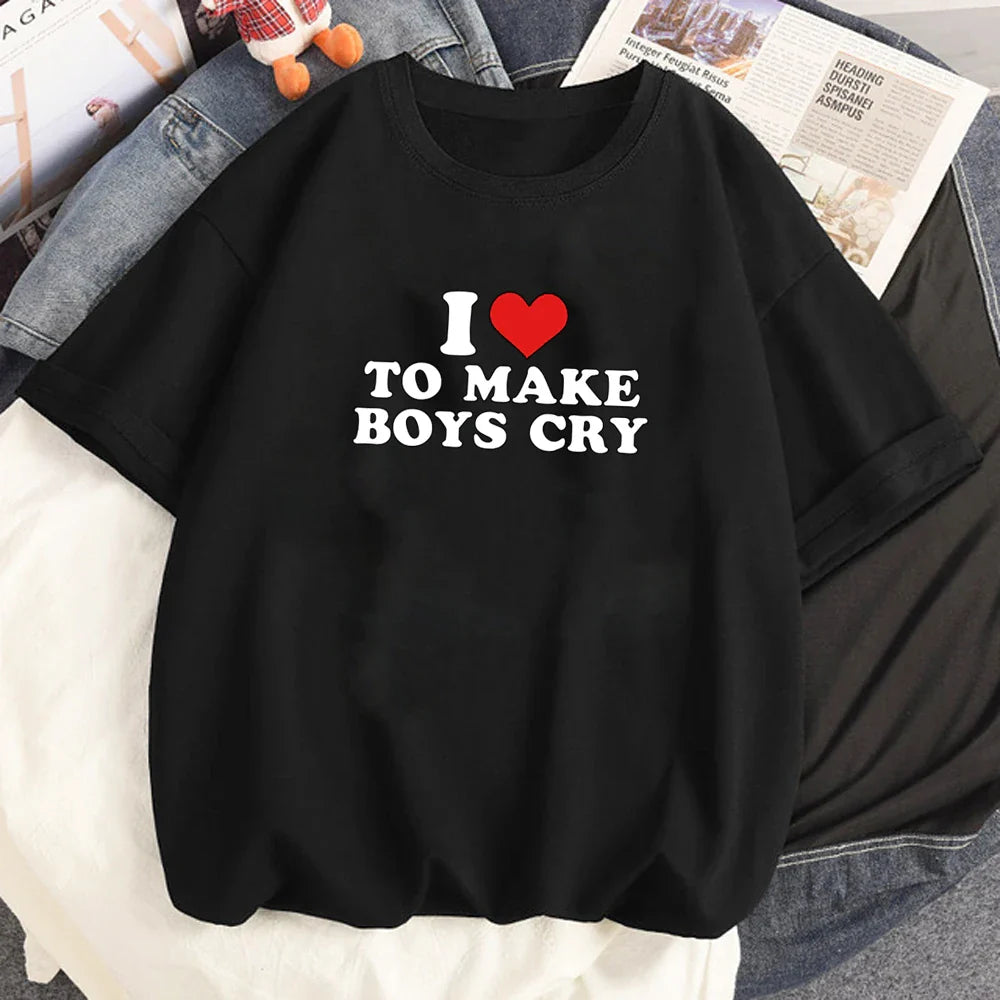 i Love My Girlfriend t shirt women manga tshirt female graphic Japanese funny clothing