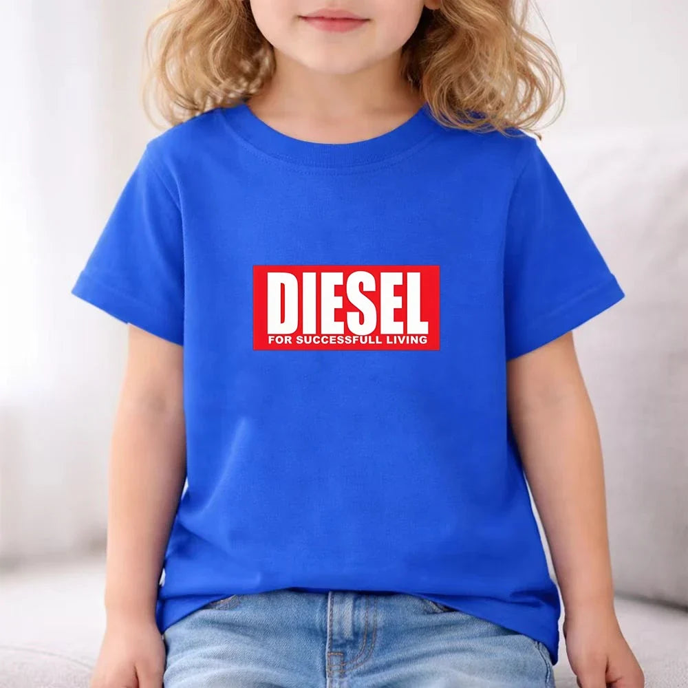 Boys Girls Age 3-12 Tee+shorts Suit Children Short Sleeve T-shirts Casual Pink Black Fashion Summer Child Loose Clothes
