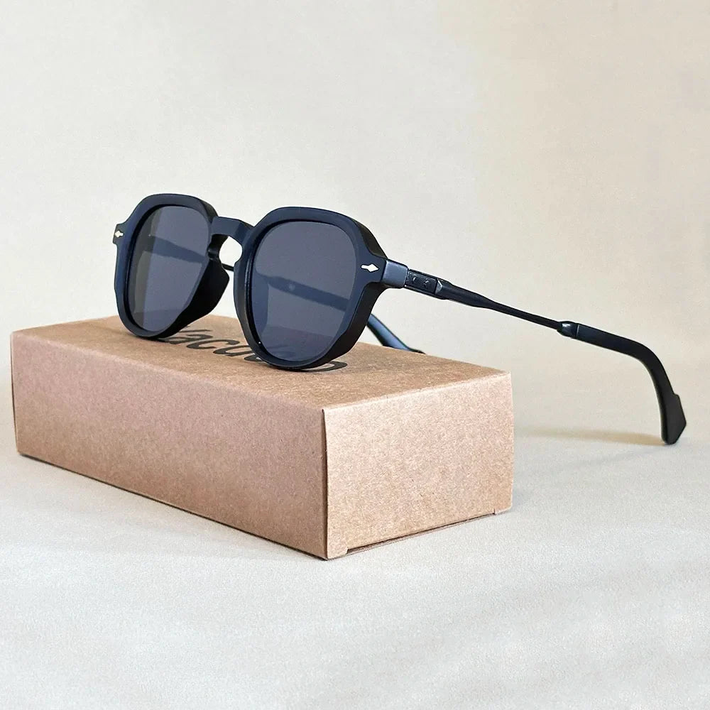 2025 Fashion Sunglass Men Vintage Oval Sunglasses Women Trendy Dropshipping Gafas De Sol Hombre Lunette Soleil Femme Zonnebril