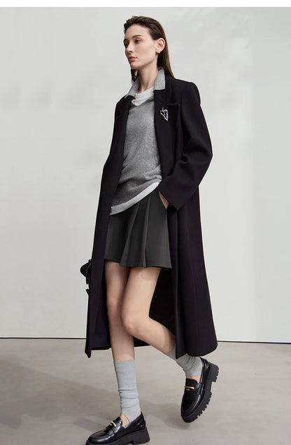 Minimalist Casual Shorts For Women 2025 Autumn Preppy Style Loose Black Shorts Office Lady Luxury Shorts Daily 12523085