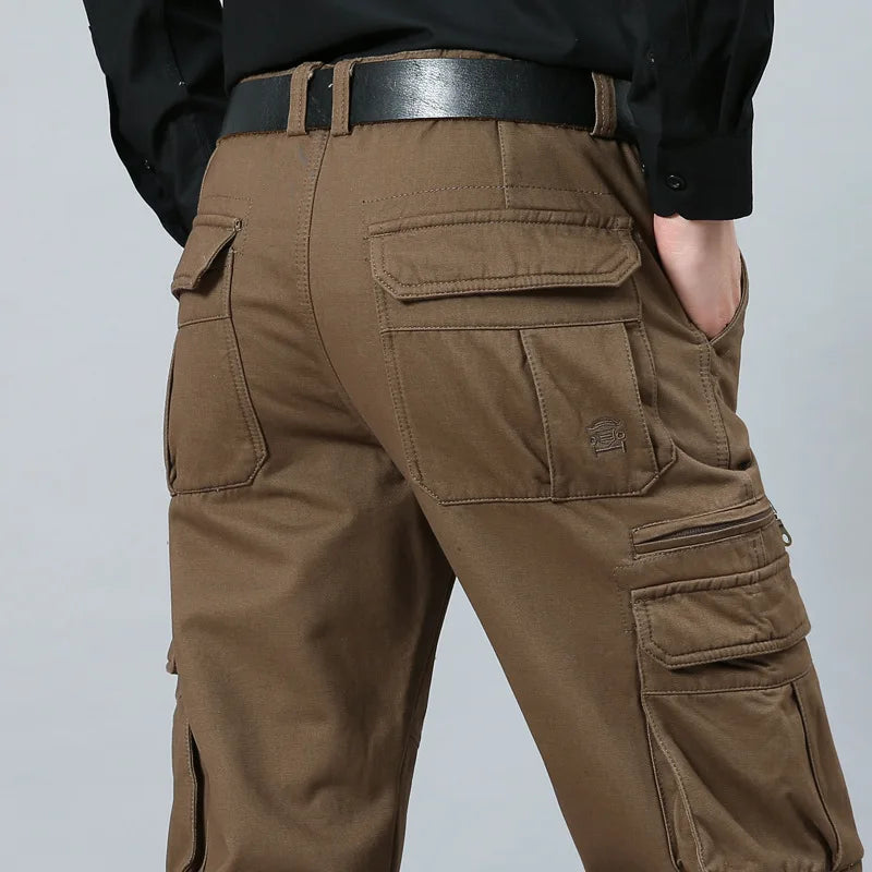 Big Size 29- 44 46 48 Cargo Pants Men Straight Loose Work Tactical Mens Pants Mens Pants Militar Safari Men Trousers swat pants
