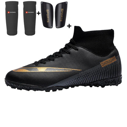 Size 35-45 Soccer Shoes AG/TF Football Boots Kids Boy Girl Ultralight Soccer Cleats Sneakers  botas de futbol