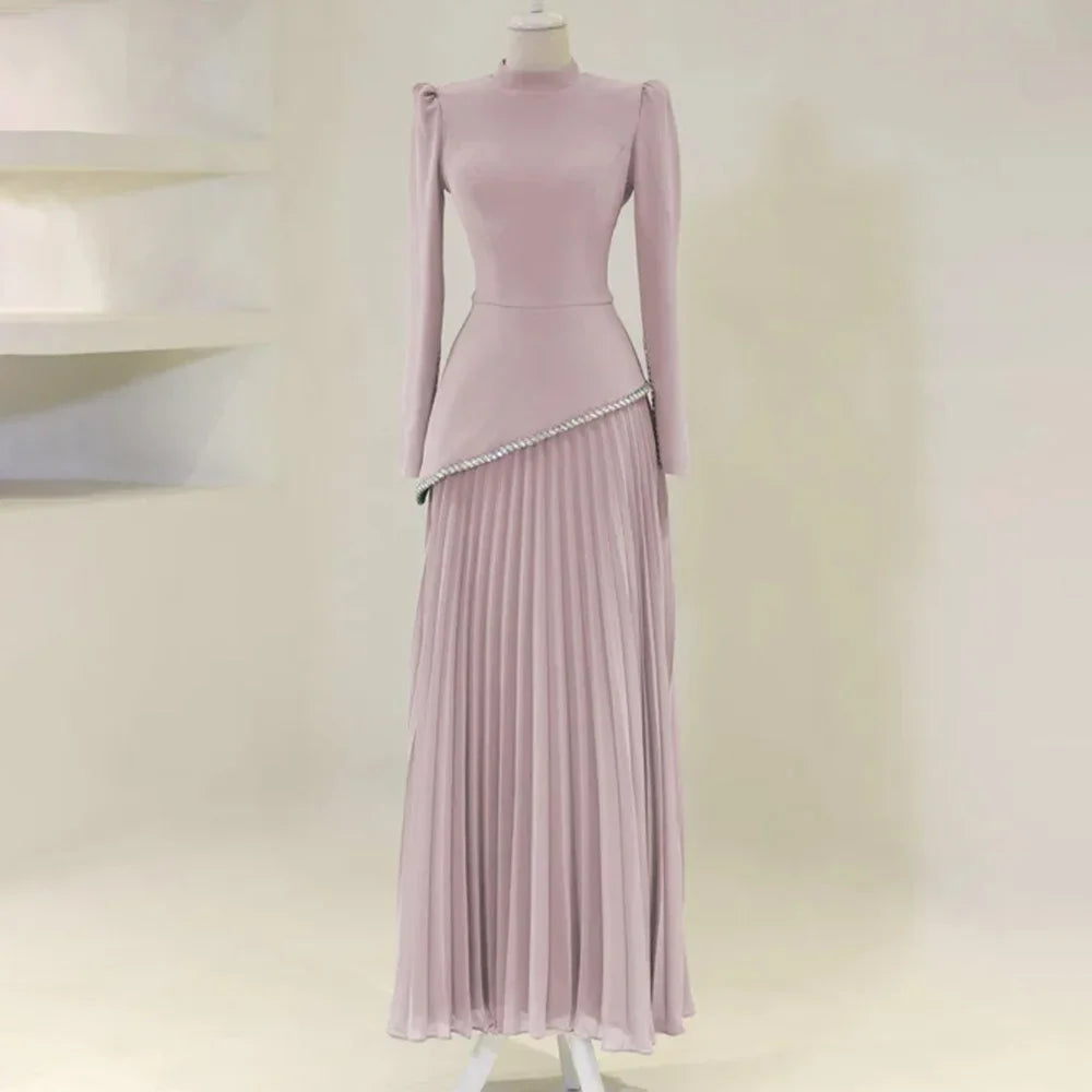 Customized Elegant A-Line Long Dirlls Wedding Prom Dresses Exquisite High Quality Special Fashion Formal Party Gown for Women