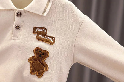 New Autumn Brand Kids Boys T-shirts Kids Spring Clothes Child T-shirt Clothing Costume Long Sleeve Tops Tee 1 2 3 4 5 Years