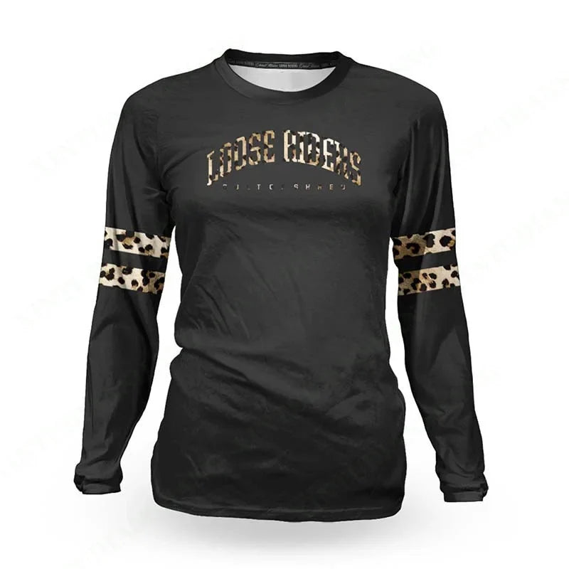 2023 Women's Loose Rider jersey MX MTB mountain bike long-sleeved shirt cross-country DH motorcycle endurance race jersey