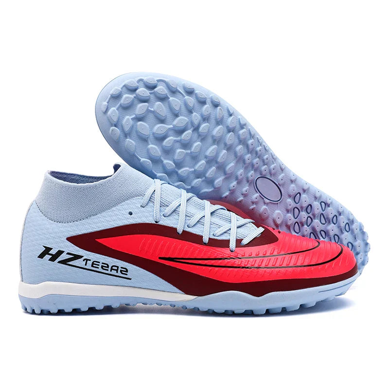 New Men Football Boots Training Breathable Cleats Adult Outdoor Non Slip Match Long Spikes Soccer Shoes Sport Boys Comfortable