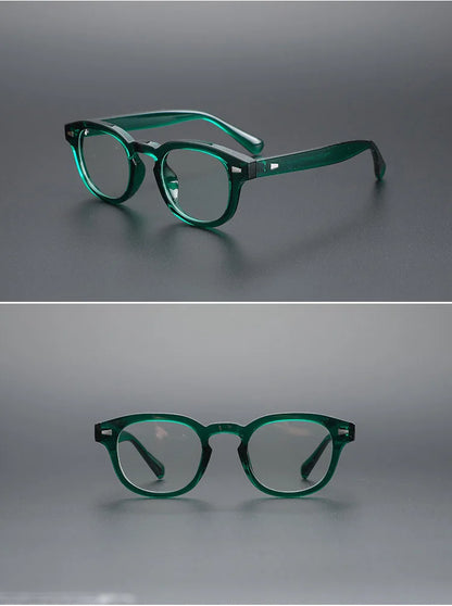 Fashion Simple Round Geometric Design Women's Anti-Blue Light Glasses Men's Reading Glasses Customizable Prescription