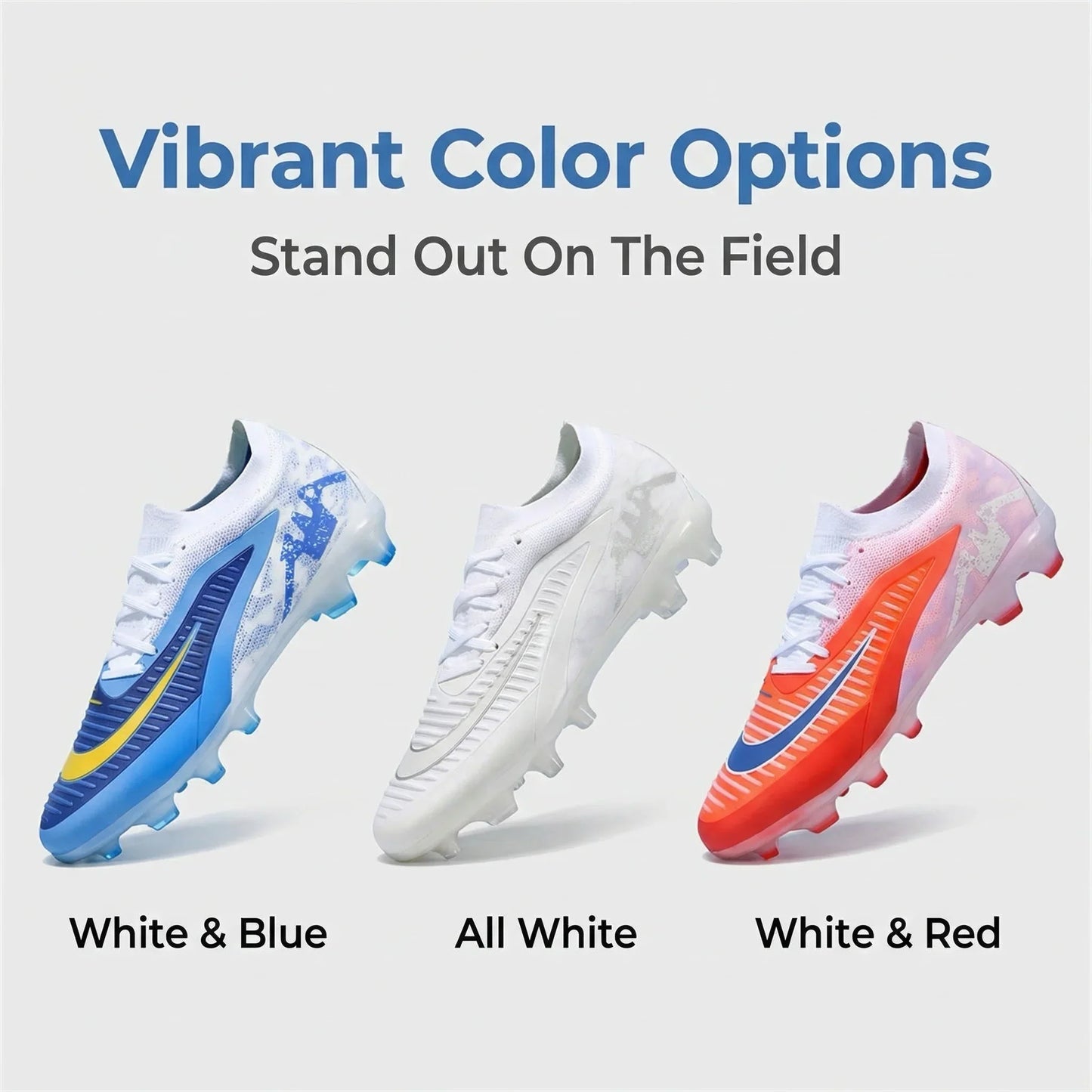 New Men Football Boots Training Breathable Soccer Shoes Wholesale Unisex Professional Ultralight Indoor Futsal Drop Shipping