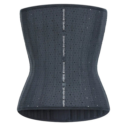 25 Steel Bones Latex Waist Trainer Body Shaper Long Torso Corset Shapewear Women Fajas Girdles Cincher Slimming Belly