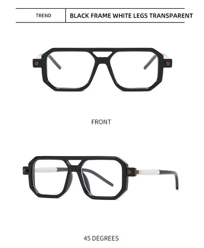 2022 Square Sunglasses For Men Fashion Glasses Luxury Retro Blue Light Blocking Shades Vasos Decorativos Oculos De Sol Masculino