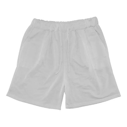2024 Summer New Men's Set Japanese Style Plus Size Casual Loose Sports Suit Short Sleeve T-shirt Shorts Two-piece Men's Clothing