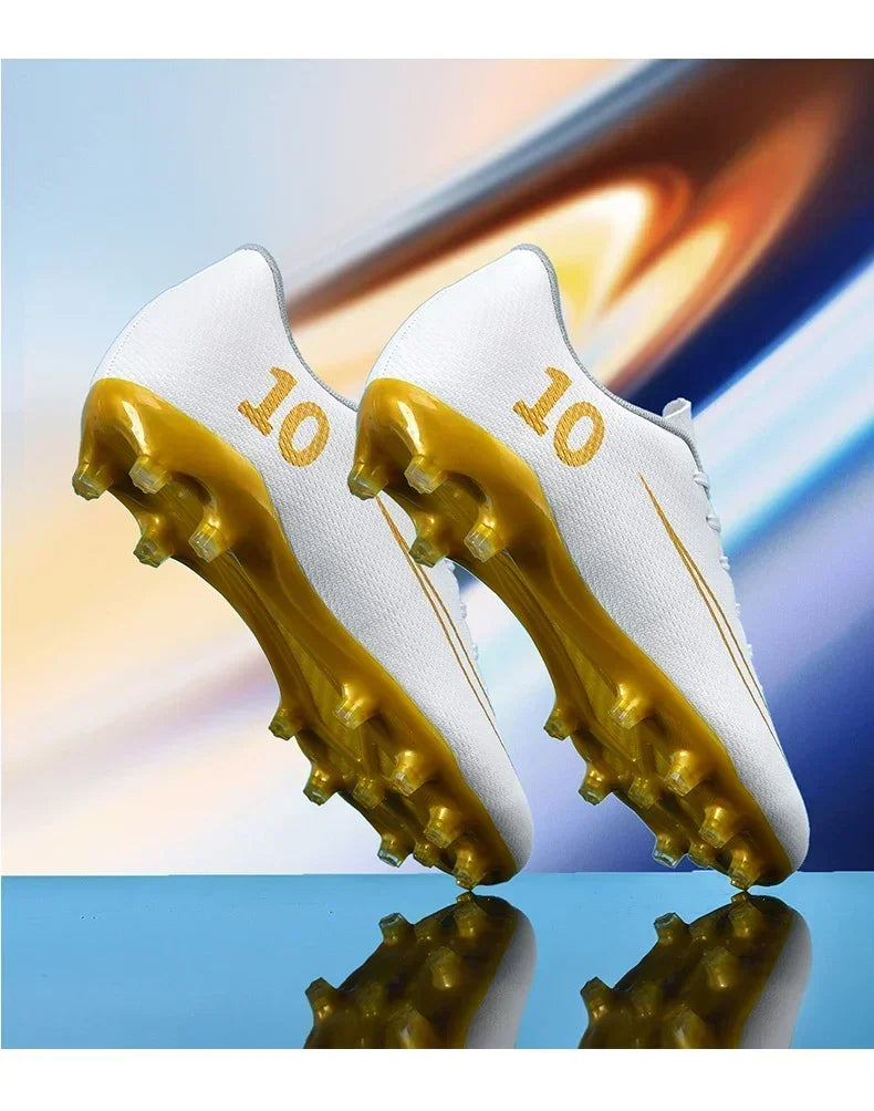 New Men Football Boots Professional Soccer Shoes Training Outdoor Adult Kids Ultralight TF/FG Sports Shoes Futsal High-quality