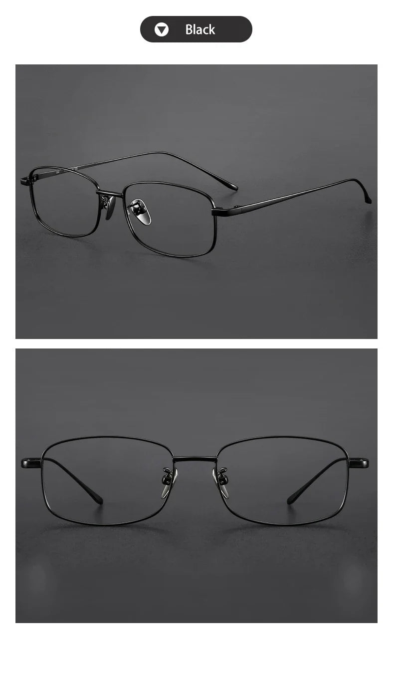 Ultra-light Women's Small Frame Geometric Design Men's Anti-blue Light Glasses Can Be Customized Prescription 8027
