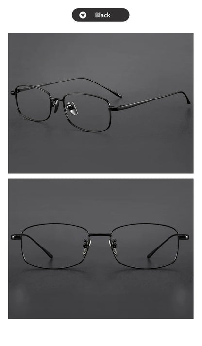 Ultra-light Women's Small Frame Geometric Design Men's Anti-blue Light Glasses Can Be Customized Prescription 8027