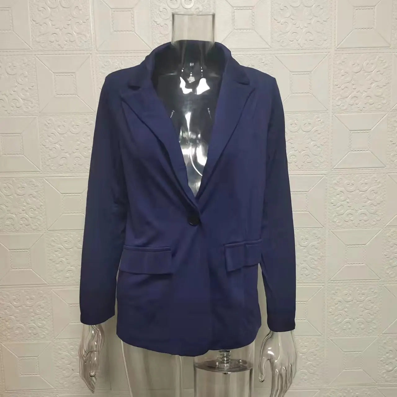Elegant Slim Fit Suit Jacket And Pants Set for Women 2024 New Fashion Spring Autumn Turn-down Collar High-end Feeling