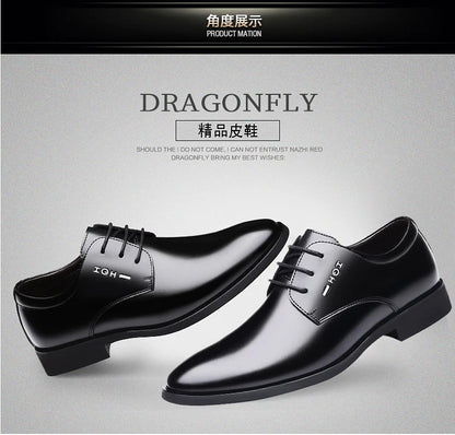 Men's New Business Leather Shoes Soft Soled Work Footwear Outdoor Non Slip Formal Shoes Fashion Casual Male Shoes Zapatos Homme