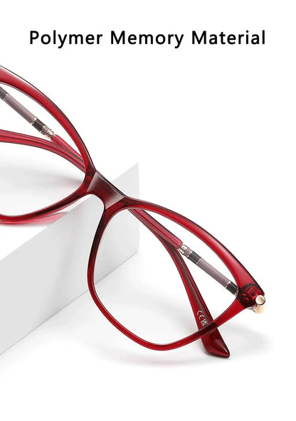 Classic Minimalist Geometric Design Fashionable Anti-blue Light Reading Glasses Customized Prescription Available LS211