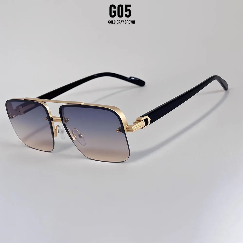 UV400 Protection Square Sunglasses Women Trendy Vintage Retro Fashion Glasses Driving Sunglass Men Lentes De Sol Mujer Zonnebril