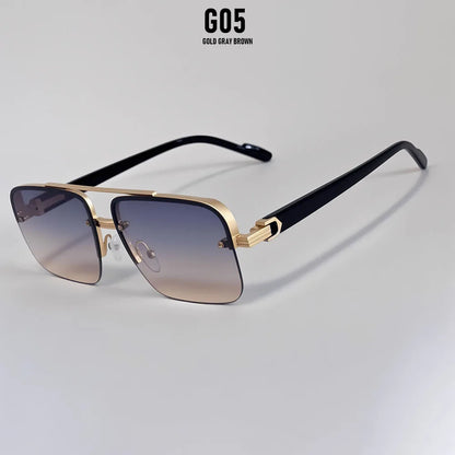 UV400 Protection Square Sunglasses Women Trendy Vintage Retro Fashion Glasses Driving Sunglass Men Lentes De Sol Mujer Zonnebril
