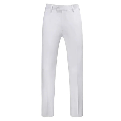 Men Dress Pants Solid Color Slim Fit Business Casual Office Wedding Formal Trousers High Quality Men Clothing Suit Pants 29-40