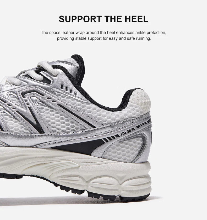 Jogging Shoes Retro Casual Mesh Sneakers Breathable Sports Running Shoes for for Men and Women Soft Shock Absorbing