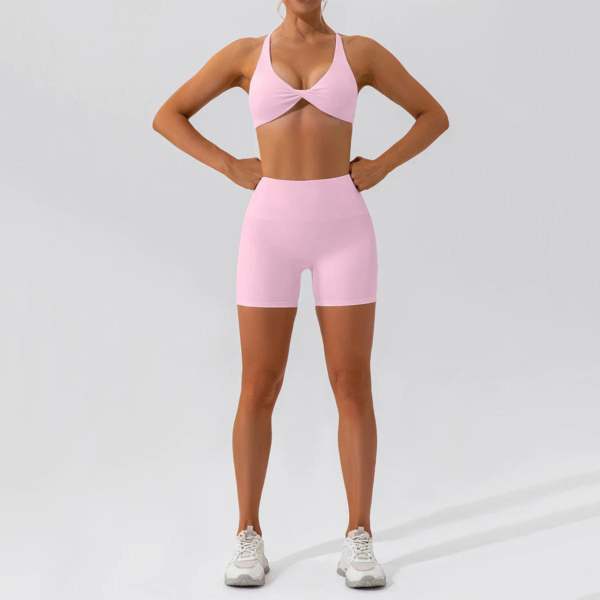 Summer 2PCS Yoga Suit Sports Set Women Quick-Dry Gym Set Women Tracksuit Running Workout Long Sleeve Sports Shirt Yoga Clothing