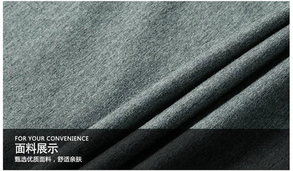 Men Summer Knit Cotton Knee Length Shorts Men Loose Sports Casual Pants Men Plus Size Breathable Lightweight Five Point Trousers