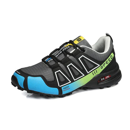 Waterproof Hiking Shoes Men‘s Outdoor Trekking Sneakers Mountain Climbing Camping Trainers Hunting Tactical Boots Bike Shoe Male