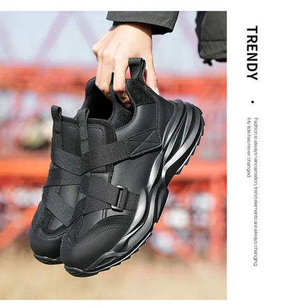 Lightweight Fashion 2024 Safety Shoes For Men Anti-smash Anti-puncture Work Sneakers Steel Toe Shoes Male Work Boots Protective