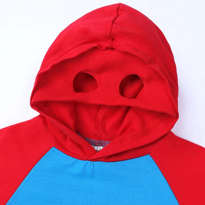 Spider Man Batman Captain Baby Rompers Newborn Baby Kawaii Cute Anime Cartoon Cosplay Costume Jumpsuit Cotton Clothes Kid Gift