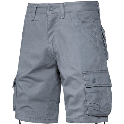 Mens Camo Shorts Men Camouflage Overalls Loose Casual Outdoor Sports Half Pants Side Pocket Cotton Comfortable Shorts