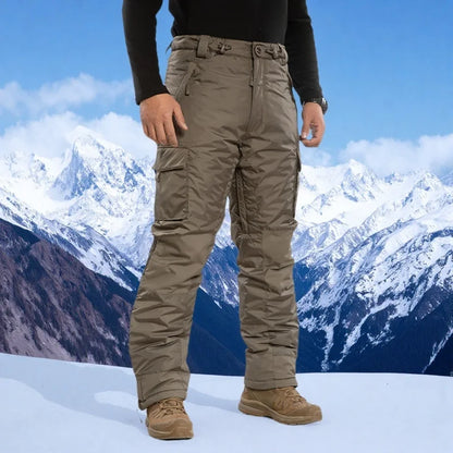 Winter Outdoor Camouflage Tactical Military Warmth Mountaineering Hiking Men Splash and Wind Proof Ski Pant