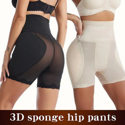 Butt Lifter Shapewear Women  Waist Tummy Control Body Shaper Underwear Pad Panties Fake Buttocks Lingerie Thigh Slimmer