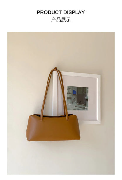 Casual High Quality Women Shoulder Bag Fashion Designer Bags for Women Handbags and Purses PU Leather Pillow Bag Shopper Tote