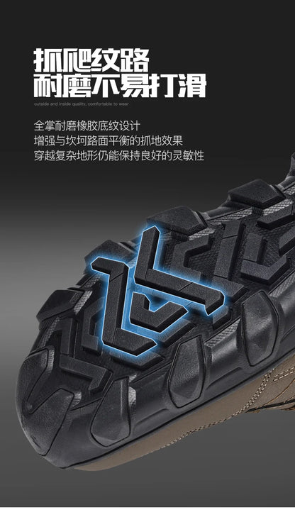 2024 New Winter men boots  Slippers Warm Men Shoes Waterproof Non-Slip Plush Sneakers Male  leather Boots Plus size  48