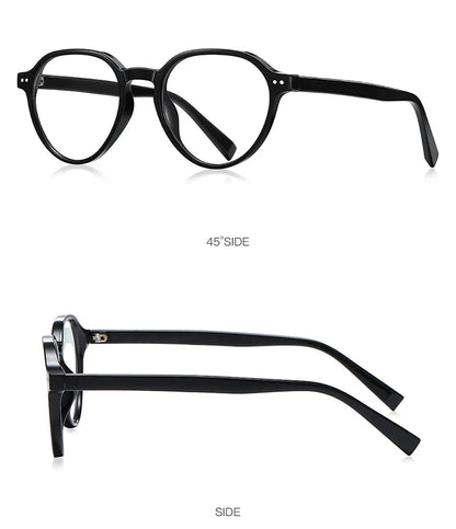 Retro TR Anti Blue Light Blocking Reading Glasses Women Computer Optics Eyeglasses Prescription Glasses Men PFD2094