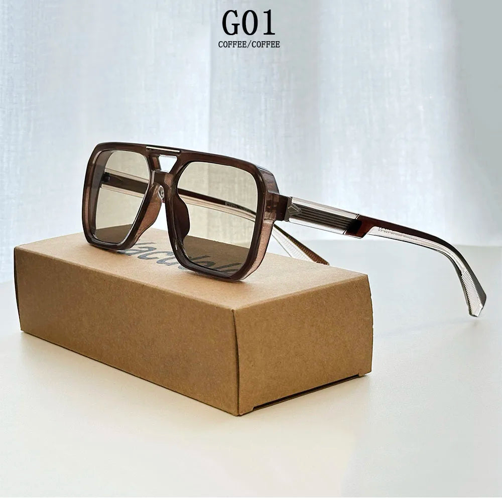 New In Vintage Sunglass Men Luxury Square Sunglasses Women Fashion Glasses Dropshipping Gafas De Sol Hombre Lunette Soleil Femme