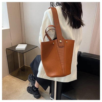 Fashion Trending Brand Luxury Designer Women Bags Female Handbags Solid Bucket Bag For Women 2026 Crossbody Shoulder Bags Totes