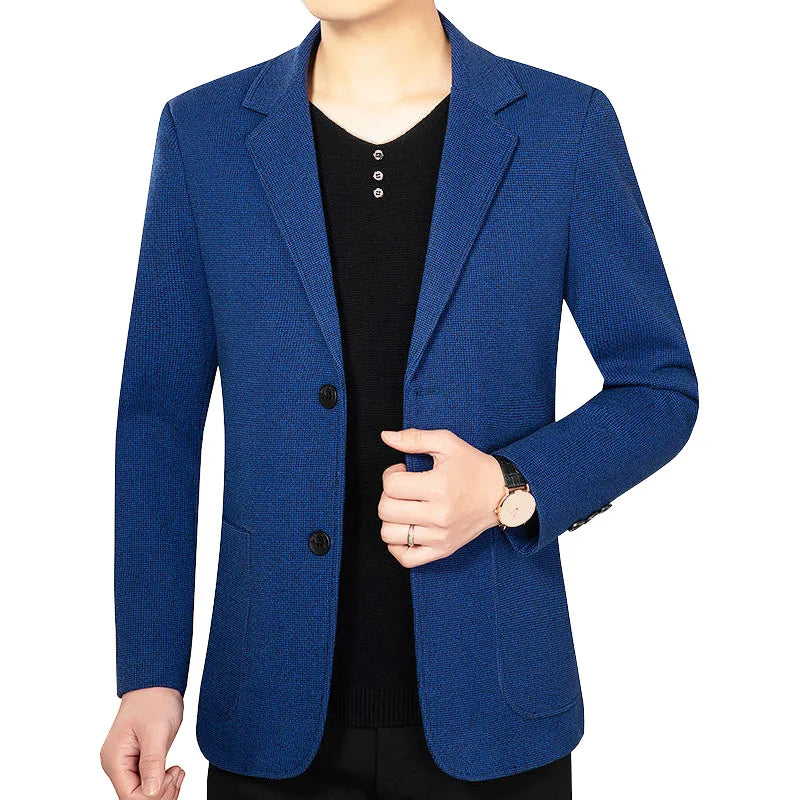 High Quality Blazers Men Korean Version Fashion Trend Wedding Suit Casual Business Man Gentleman Suits Male Jacket Blazer Coat