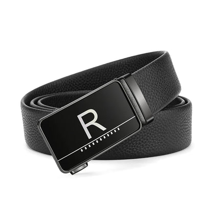 Men's Luxury Designer Belt - Automatic Alloy Buckle with 3.5cm Genuine Leather Belt for Business Suits Casual Belt Men