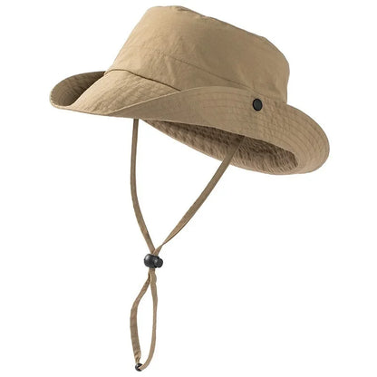 Waterproof Large Size XL62cm Sun Hat Men Women's Sunscreen Mountaineering Big Head Circumference Summer UV Protection Bucket Hat