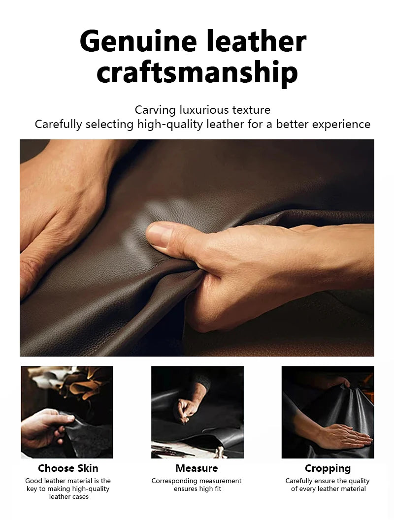 Official Magnetic Leather Case for Apple iPhone 17 Pro Max 16 13 12 14 15 Plus Original MacSafe for MagSafe Cover Accessories
