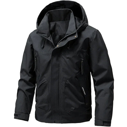 Unisex's Waterproof Hiking Jackets Windproof Windbreakers Men Women Camping Fishing Trekking Anti-scratch Coats