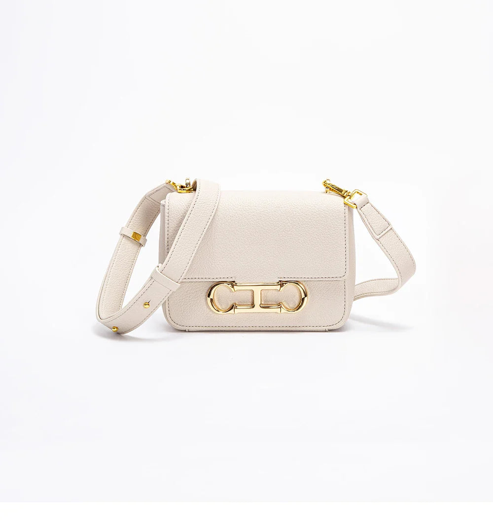 Solid Color Minimalist Fashionable Versatile Women's Crossbody Bag Classic Style Exquisite Elegant Women's Shoulder Bag
