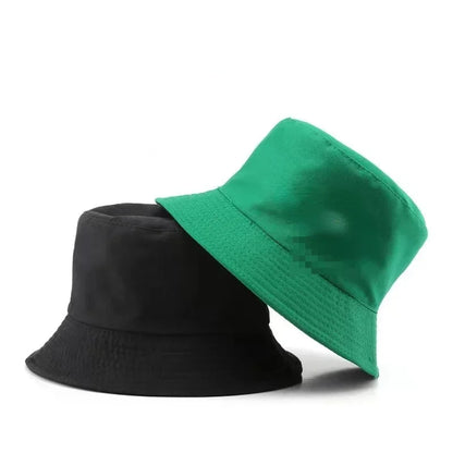Wholesale New Bob Summer Bucket Hats Reversible Men Ladies Cotton Outdoor Sports Pull Up Fashion Panama Sun Hat Gift Wine Party