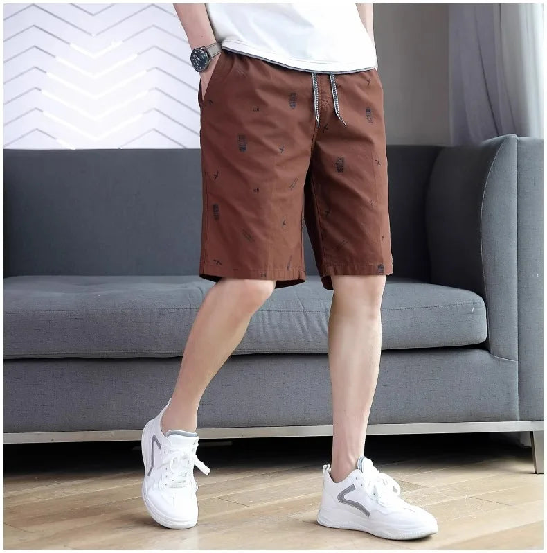 Mens Cotton Shorts Sport Casual Shorts Men's Light Weight Running Shorts Gym Cool Breathable Shorts