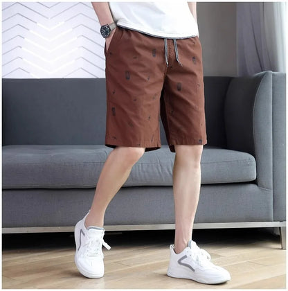 Mens Cotton Shorts Sport Casual Shorts Men's Light Weight Running Shorts Gym Cool Breathable Shorts