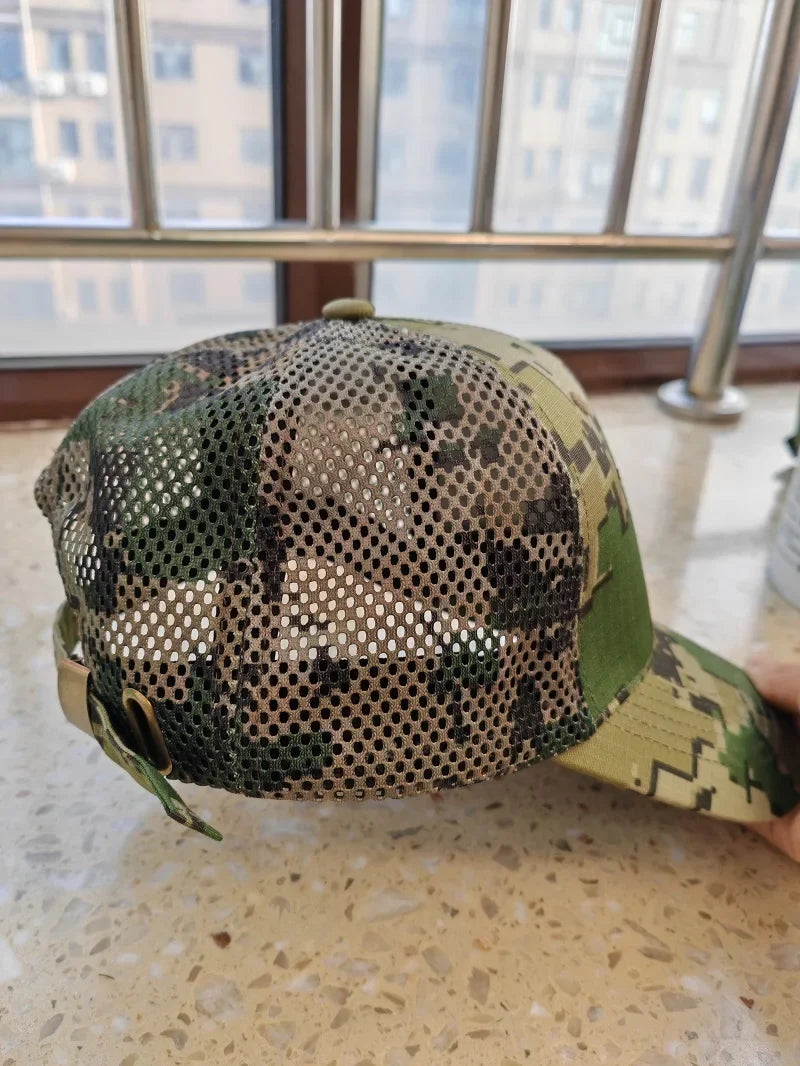 Outdoor Sports Breathable Mesh Spliced Baseball Cap