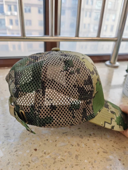 Outdoor Sports Breathable Mesh Spliced Baseball Cap