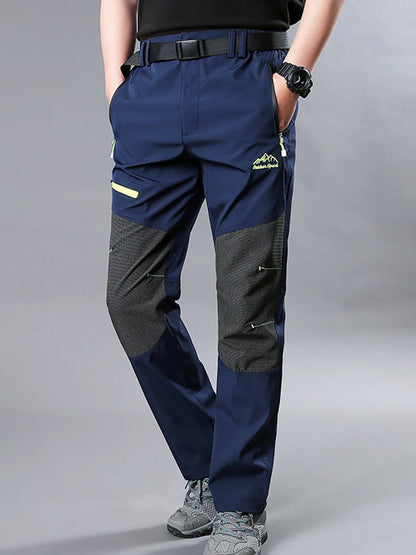 Free Belt Outdoor Cargo Pants Men Hiking Camping Quick Dry Pant Waterproof Elastic Spring Summer Climbing Trekking Trousers